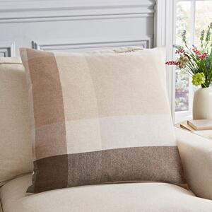 Deddington Checked Square Cushion