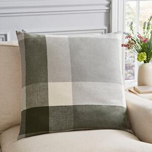 Deddington Checked Square Cushion