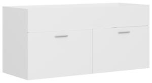 Sink Cabinet White 100x38.5x46 cm Engineered Wood
