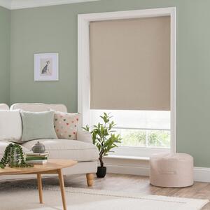 Luna and Sheer Duo Natural Roller Blind