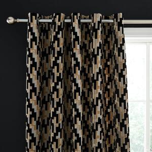 Lori Velvet Eyelet Curtains