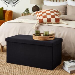 Matte Velvet Ottoman