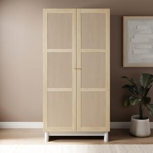 Maeva Double Wardrobe, Light Oak Effect