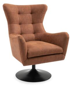 Roan Microsuede Swivel Chair