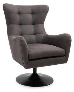 Roan Microsuede Swivel Chair