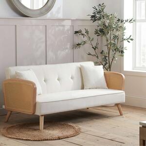 Mila Rattan Sofa Bed