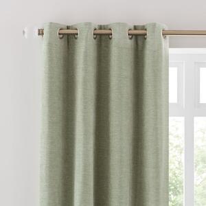 Vintage Chenille Eyelet Curtains