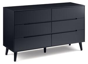 Cecil 6 Drawer Wide Chest, Anthracite