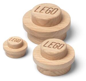 LEGO Set of 3 Wooden Wall Hangers