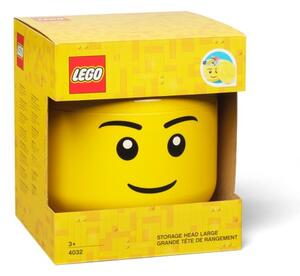 LEGO Large Storage Boy Head