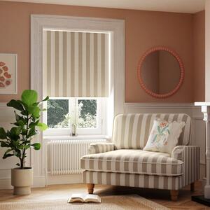 Beatrice Stripe Natural Blackout Roller Blind