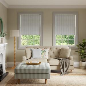 Linford Stripe Blue Blackout Roller Blind