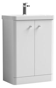 Core Floor Standing 2 Door Vanity Unit with Basin