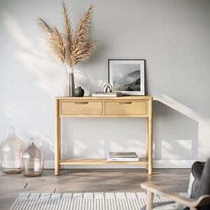 Florida Console Table, Oak Effect