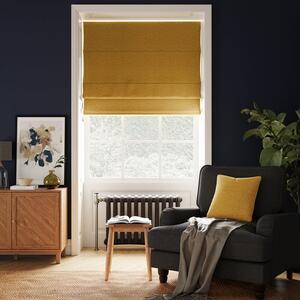 Luna Old Gold Blackout Roman Blind