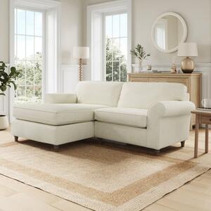 Flori Chunky Chenille Corner Chaise Sofa