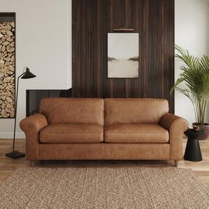 Flori Arizona Faux Leather 4 Seater Sofa