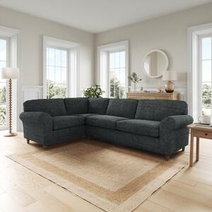 Flori Chunky Chenille Corner Sofa