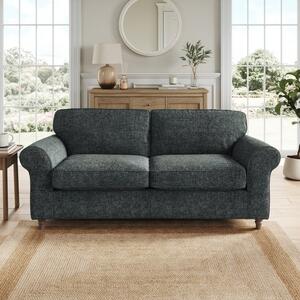 Flori Chunky Chenille 3 Seater Sofa