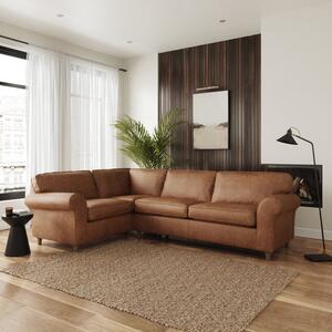 Flori Arizona Faux Leather Corner Sofa