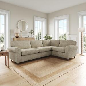 Flori Chunky Chenille Corner Sofa