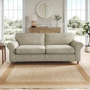 Flori Chunky Chenille 4 Seater Sofa