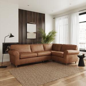 Flori Arizona Faux Leather Corner Sofa