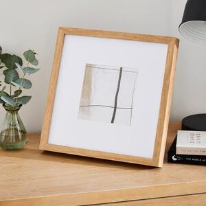 Oversized Light Wood Photo Frame