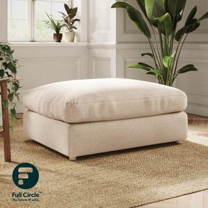 Full Circle Austin Tonal Weave Modular Footstool