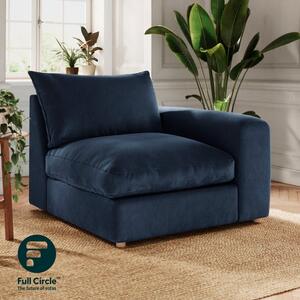 Full Circle Austin Cosy Velvet Modular Arm Corner Piece