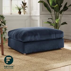 Full Circle Austin Cosy Velvet Modular Footstool