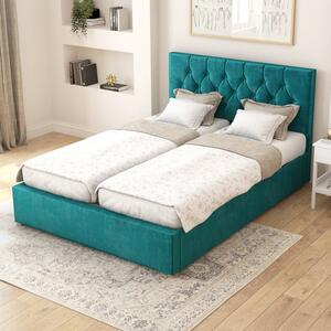 Olivier Plush Velvet Adjustable Bed