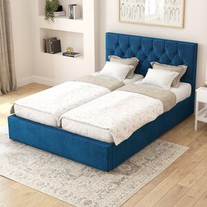 Olivier Plush Velvet Adjustable Bed