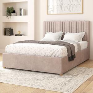 Grant Plush Velvet Adjustable Bed