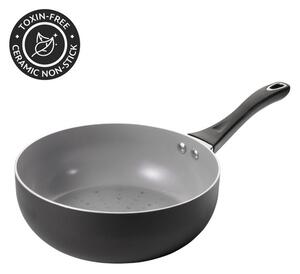 Disney Monochrome Mickey Mouse: Ceramic Non-Stick Deep Multi-Pan - 24cm