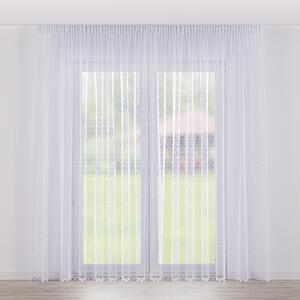 Pencil pleat voile/net curtain