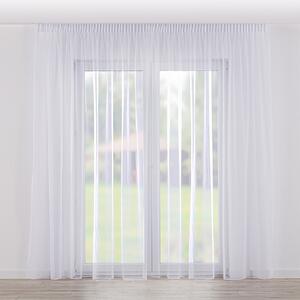 Pencil pleat voile/net curtain