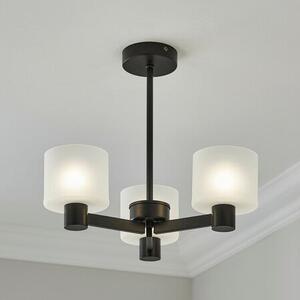 Erin Ribbed 3 Light Ceiling Light