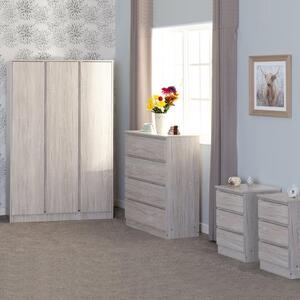 Walker Triple Wardrobe Bedroom Furniture Set