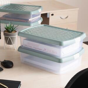 Wham Clip Pack of 4 9L Storage Boxes With Lids