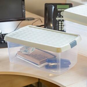 Wham Clip Pack of 4 11L Storage Boxes With Lids