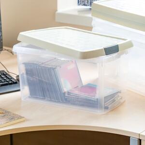 Wham Clip Pack of 4 14L Storage Boxes With Lids