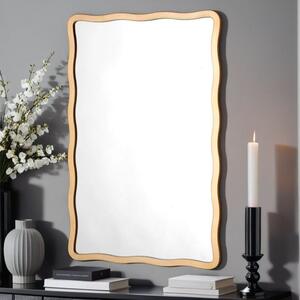 Yearn Wavy Rectangle Wall Mirror