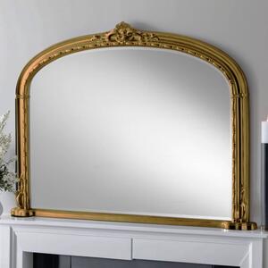 Yearn Victoria Arched Bevelled Overmantel Wall Mirror