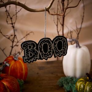 Boo Beaded Hanging Decoration