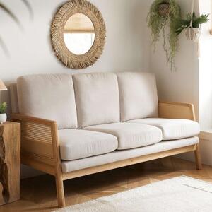 Ida Rattan 3 Seater Sofa