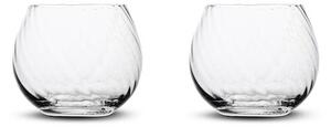 Byon Opacity water glass 22 cl 2-pack Clear