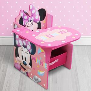 Minnie Mouse Chair and Desk with Storage Bin