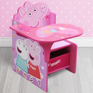 Peppa Pig Chair and Desk with Storage Bin