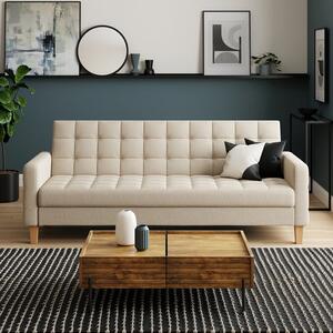 Harlow Flatweave Storage Double Sofa Bed